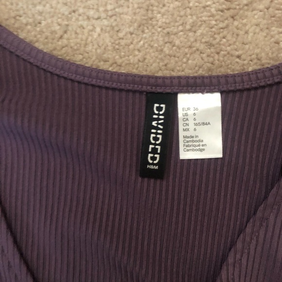 H&M | Lilac Slit Leg Dress 🍬 - Picture 6 of 7